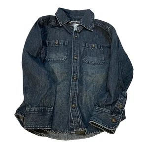 Camicia Carters ragazzo denim usata 4T - Foto 1 di 2