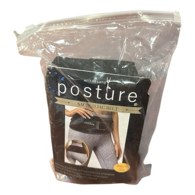 Vriksasana Sacroiliac Hip Belt for Women Regular Size 30-44” Black open box - Image 1 of 4