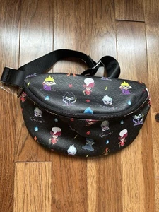 Disney Villains Bauchtasche Erwachsene von Buckle Down schwarz neu ohne Etikett - Bild 1 von 6
