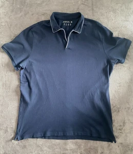 Polo Abercrombie & Fitch Azul Oscuro XXL 100 % Algodón Transpirable En muy buena condición - Imagen 1 de 4