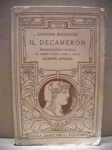 IL DECAMERON Quarantacinque novelle Giovanni Boccaccio Giuseppe Lipparini 1914 - Picture 1 of 1