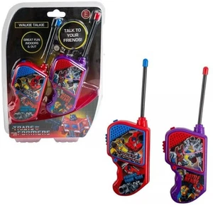 Transformers Walkie Talkie Set Ages 5+ Toy Phone Battle Talk Play Robot Gift - Picture 1 of 3