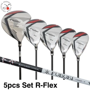 Bridgestone Tour Stage V562Ⅱ Wood 5pcs Set 1W/3W/5W/4H/5H FUBUKI Graphite R-Flex - Picture 1 of 23