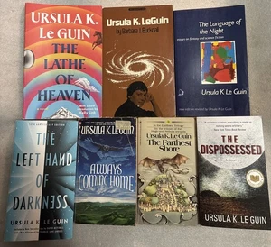 Lot of 7 Ursula Leguin Books - All Paperbacks - Picture 1 of 2