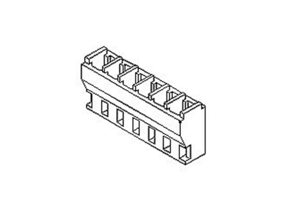 CONECTOR CARCASA SPOX 5395 MACHO 2 VÍAS - MOLEX 22024027 - PRECIO POR 12 PIEZAS Foto 1 de 1