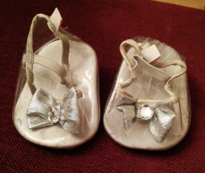 Build a Bear Schuhe Silber glitter - Bild 1 von 4