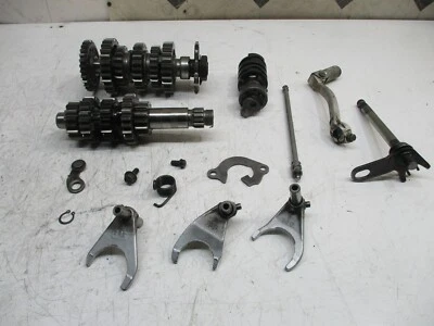 Yamaha yz400f yz 400 f 1999 99 Transmission gears forks drum shifter oem. - Image 1 of 4