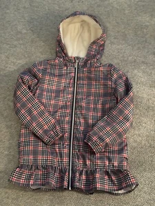 BCBG GIRLS PLAID JACKET  WITH HOOD   SIZE M  EX/CON - Picture 1 of 3