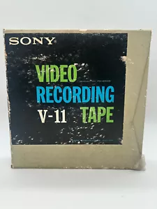 Sony V-11 Videoaufnahme Band VERSIEGELT Japan 25 Mikron Polyester - Bild 1 von 3