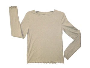 New Art Class Heather Grey Long Sleeve Shirt Girls Size XXL 18 - Picture 1 of 5