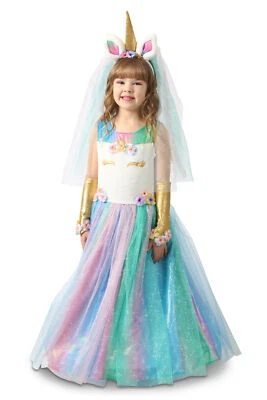 Lovely Lady Unicorn Dress Child Toddler Girls Costume Size 18 Months / 2T NEW - Image 1 of 4