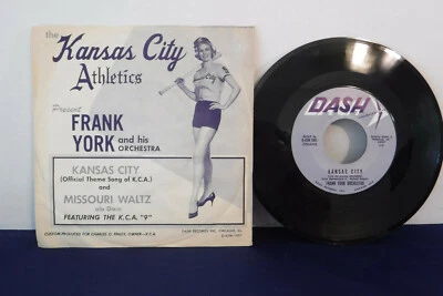 Frank York, Kansas City / Missouri Waltz,Dash D-45M-1961 Jazz/Sports Memorabilia Foto 1 de 4