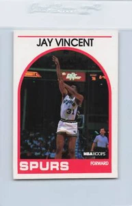 1989/90 Hoops #191 Jay Vincent Spurs NM *27 - Picture 1 of 1