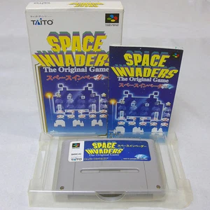 SPACE INVADERS SFC Nintendo Super Famicom Japan Import TAITO Shooter SNES Complt - Picture 1 of 1