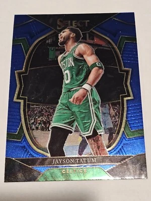 2022-23 Panini Select Basketball Jayson Tatum Blue Prizm Concourse #55 Boston - Image 1 of 2