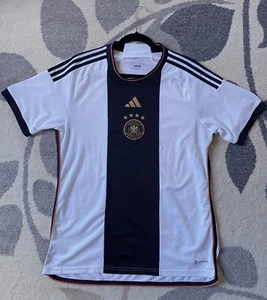 Germany 22/23 Home World Cup Adidas Authentic Soccer Jersey Size L HF1693 - NWT - Picture 1 of 9
