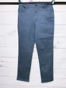 Gloria Vanderbilt Womens Amanda Tapered Gray Jeans Size 10 Long Classic Fit - Picture 1 of 11