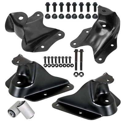 Forward & Rearward Spring Shackle Bracket Hanger Set For 1986-1996 Ford F-150 - Image 1 of 4