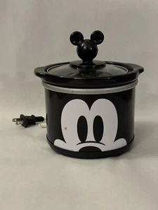 Disney Mickey Mouse Mini Crock Pot .65 Quart Slow Cooker Model Mic 065 Tested - Picture 1 of 11