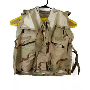 Cubierta Chaleco Antiaéreo Pasgt DCU Grande/XL Desierto Camuflaje 8470-01-327-8547 USGI Excedente - Imagen 1 de 10