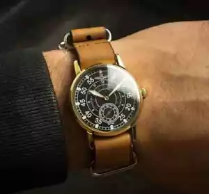 ""Pobeda"" ("Victoria"), reloj de aviador URSS, URSS mecánico, reloj vintage." - Imagen 1 de 6