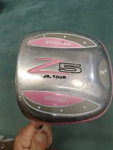 Precise Golf Club Z5 Junior Tour Fairway 18⁰ , Pro Vision Series Graphite Pink - Picture 1 of 11