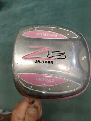Precise Golf Club Z5 Junior Tour Fairway 18⁰ , Pro Vision Series Graphite Pink - Image 1 of 4