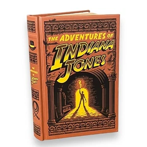 THE ADVENTURES OF INDIANA JONES 3 Novels Deluxe Collectible Leather Bound - Bild 1 von 14