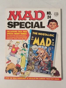 MAD MAGAZINE SPECIAL #24 1977 E.C. PUBLICATIONS SPECIAL INSERT COMIC ATTACHED - Picture 1 of 2