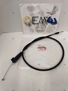 Suzuki Genuine OEM Thumb Throttle Cable Set 03-07 LTZ400 Quadsport 58300-07G00 - Picture 1 of 2