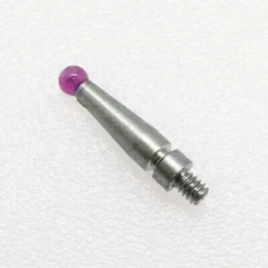 Puntos de contacto para indicador de prueba de dial bola de rubí de 2,0 mm rosca M1,6 12,8 mm de longitud - Imagen 1 de 5