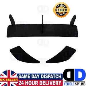 Rear Blade Style Diffuser Body Kit VW Golf R Mk7 2013-2016 Spoiler Black - Picture 1 of 7
