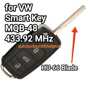 For VW Audi Jetta Cirocco Mini Q3 A1 Smart Key MQB-48 VDO - Picture 1 of 2