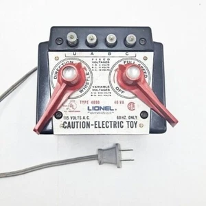 Lionel Powermaster 4090 Transformer 40VA Train Power Pack Whistle AC Control - Picture 1 of 8