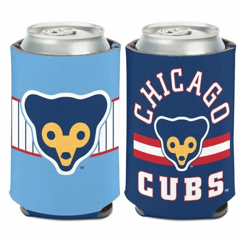 CHICAGO CUBS COOPERSTOWN COLLECTION SOFT FOAM CAN COOZIE KOOZIE COOLER Cover