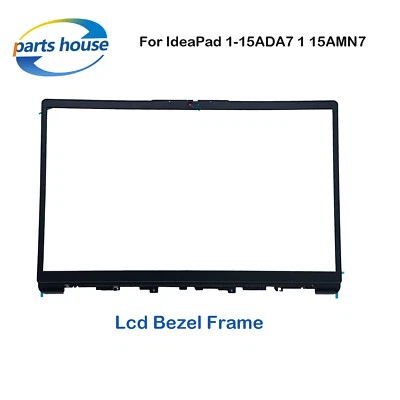 LCD Back Cover Hinges Cap Bezel For Lenovo IdeaPad 1 15ADA7 15AMN7 5CB1F36621 US - Image 1 of 4