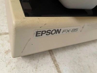 EPSON FX-85 Dot Matrix Printer FOR PARTS - Image 1 of 2