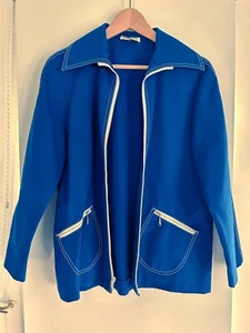 White Stag 1960s Vintage Blue Jacket - Picture 1 of 7