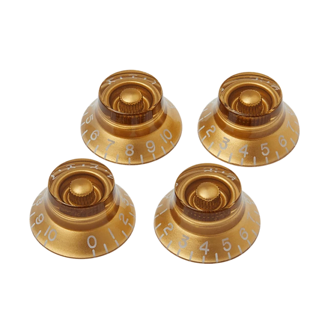 Gibson PRHK-020 Top Hat Knobs - Gold (Pack of 4)