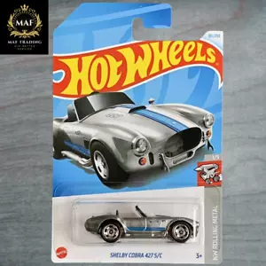 Hot Wheels Shelby Cobra 427 S/C Silver #181 Mainline 2024 ∣ Diecast New Car - Imagen 1 de 2