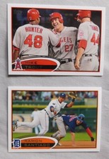 2012 Topps #401-600 Baseball Card Pick one