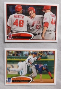 2012 Topps #401-600 Baseball Card Pick one
