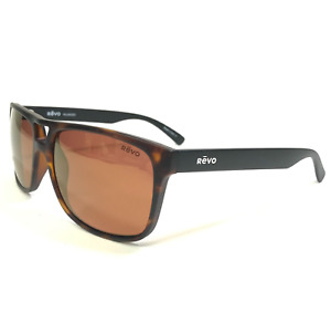 REVO Sunglasses RE1019 02 HOLSBY Matte Tortoise Black with Red Polarized Lenses