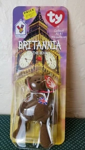 McDonalds TY Beanie Baby Britannia The Bear RARE 1993 - Picture 1 of 2