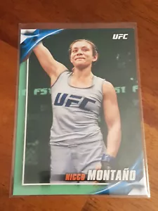 UFC MMA 2019 Topps Nicco Montano /149 SL@MJ1 - Picture 1 of 2