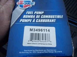 Fuel Pump Module Assembly CARQUEST P/N M3496114 fits 01-03 Ford Ranger - Picture 1 of 2