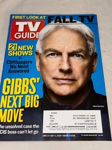 June 22  2020 TV Guide Magazine NCIS Mark Harmon Gibbs Double Issue - Picture 1 of 1