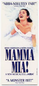 MAMMA MIA 2001 National Tour Theater Flyer • Abba - Bild 1 von 3
