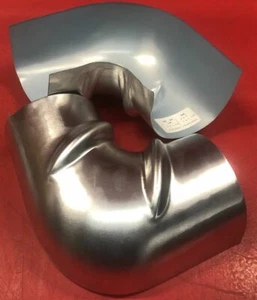 ITW 6 5/8 Zoll max. O.D. Silber Aluminium Rohrverschraubung Isolierung - Bild 1 von 2