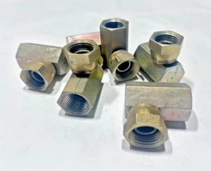 (6) 9455x8x8 WEATHERHEAD Steel 1/2" Female Pipe Swivel to Female Pipe 90 Elbow - Picture 1 of 6
